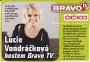 Lucka Vondráčková hostem BRAVO TV na Óčku - BRAVO